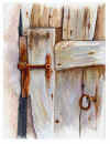 old door and rusty bolt2.jpg (52895 octets)